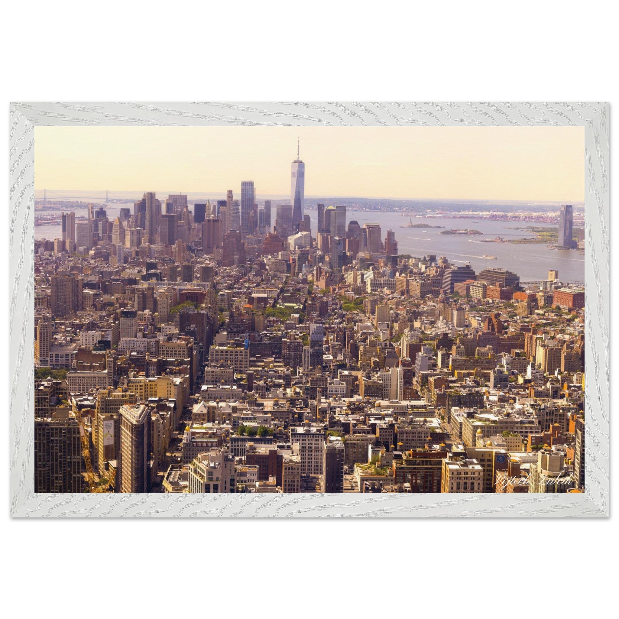 003-Lower Manhattan, New York City, USA - Premium Wooden Framed