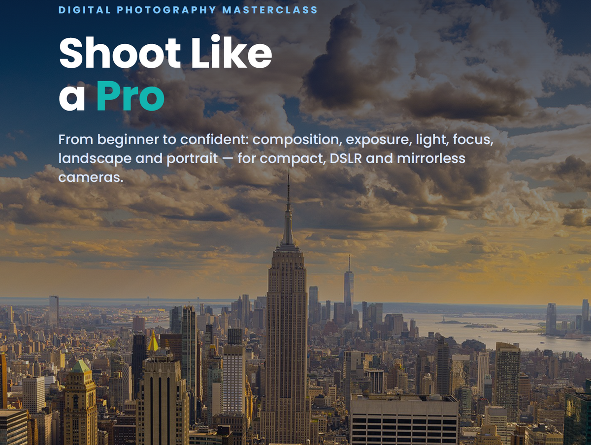 Digital Photography Masterclass E-book