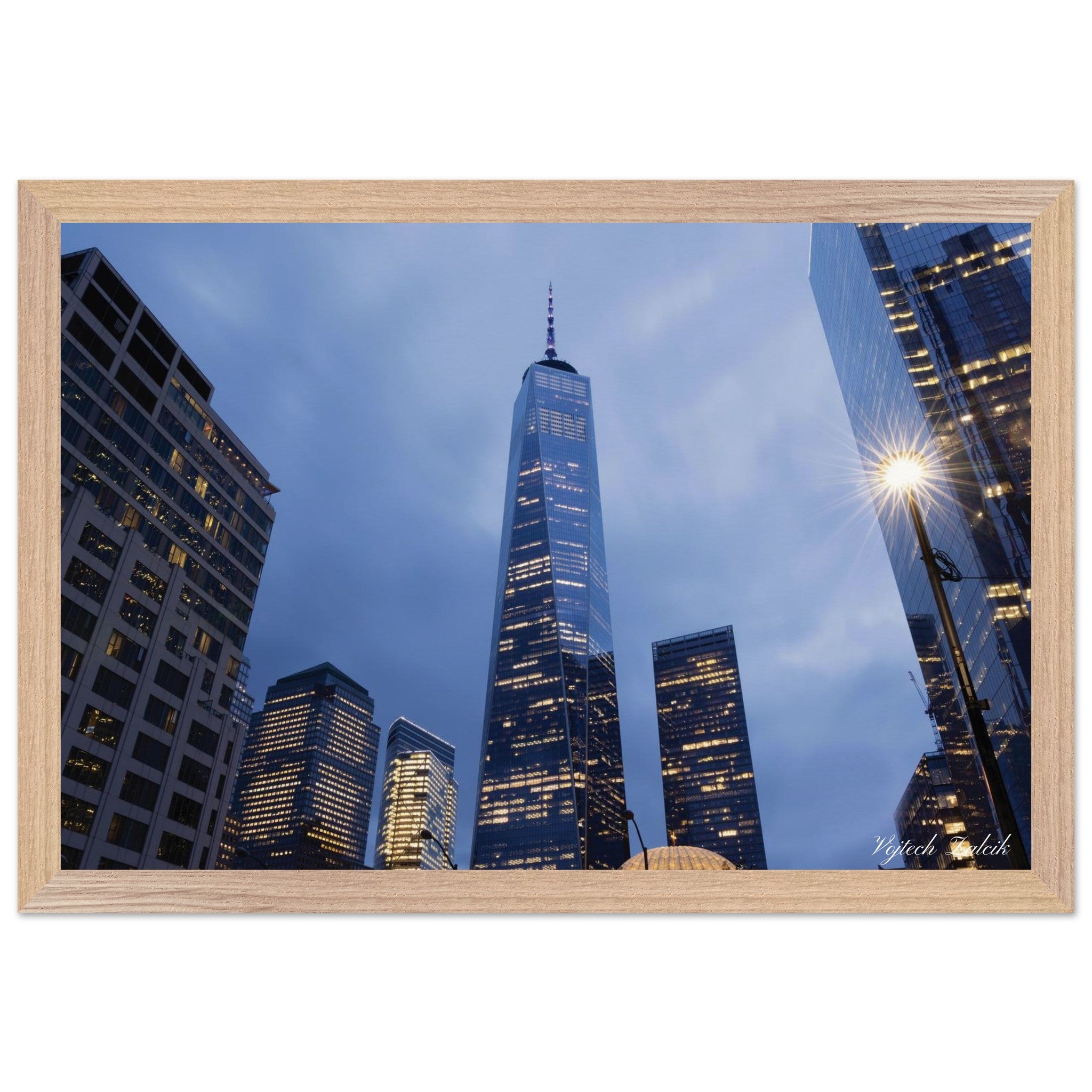 005-One World Trade Center, New York City, USA - Premium Wooden